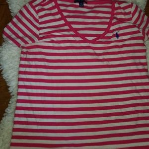 V-Neck Polo Shirt